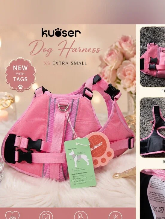 Pink Dog Harness - XS