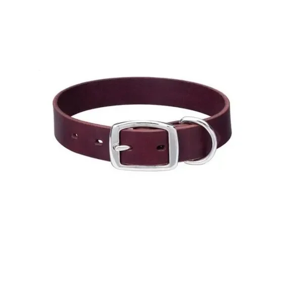 WEAVER LEATHER HERITAGE CHOICE 06-1200-17 DOG COLLAR, 17 IN L COLLAR,