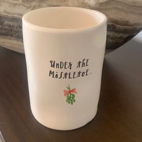 Rae Dunn candle- Under the Mistletoe