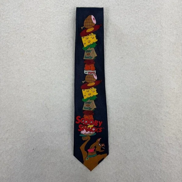Vintage Retro 1997 Scooby Doo Cartoon Character Sandwich Tie  58