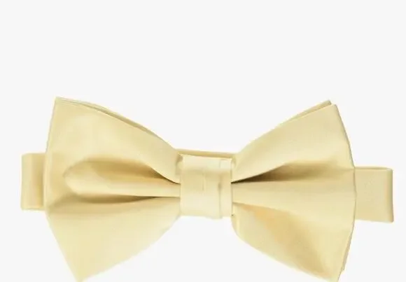 Stacy Adams Bow Tie Ready-Tied Yellow Mens New in Box
