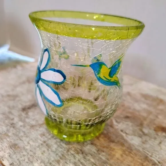 Rare Vintage Yankee Candle Holder Hummingbird