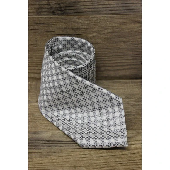 Henry‎ Jacobson Geometric Pattern Silk Tie Men's Classic Formal