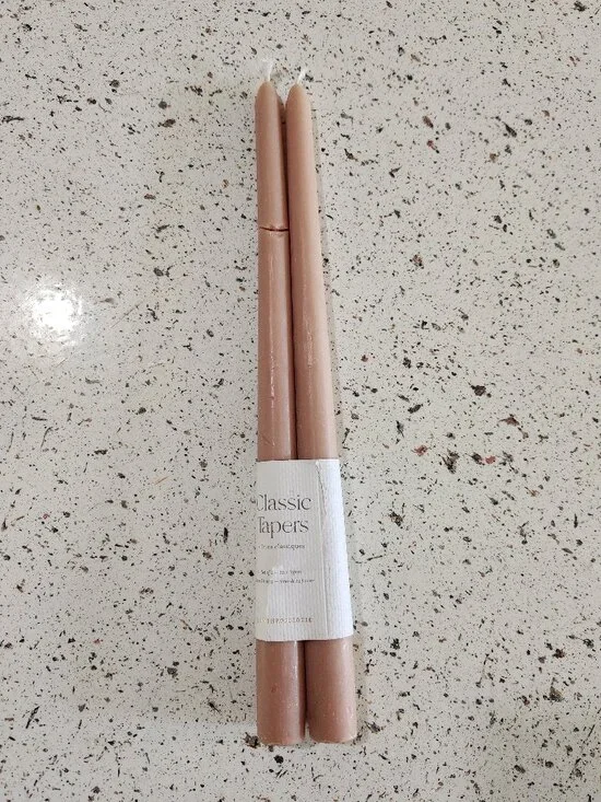 New *BROKEN* Anthropologie Classic Taper Candles 12