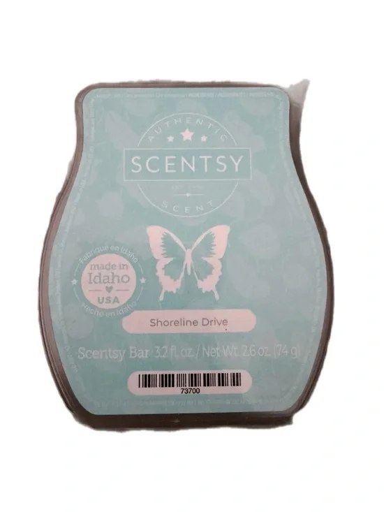 Scentsy Shoreline Drive Wax Bar - Light Teal