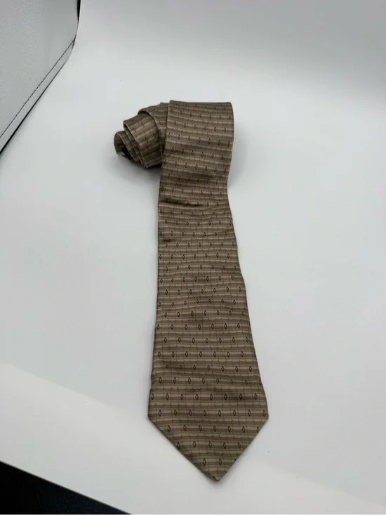Jones New York 100% Silk Subtle Geometric Diamond Neck Tie NWT