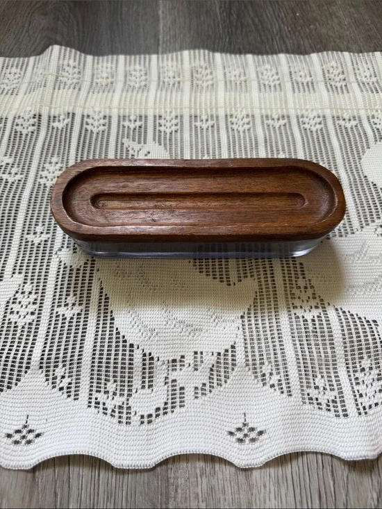 Better Homes And Gardens Brown Wood Incense Holder with Storage + Incense Sticks