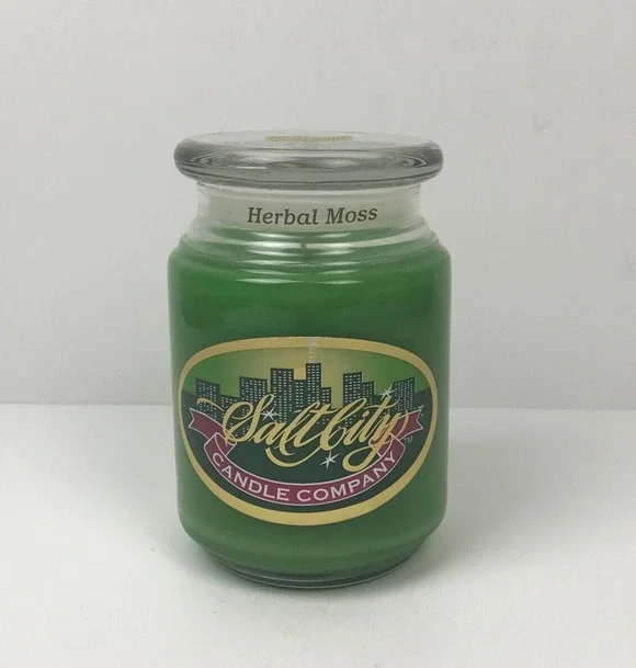 Salt City Candle Company Herbal Moss Highly Scented Candle 26 oz