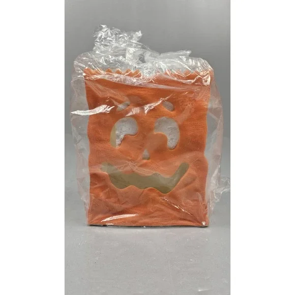 PartyLite Halloween Luminary P7254  Pumpkin Jack O Lantern‎ 6 Inch RETIRED