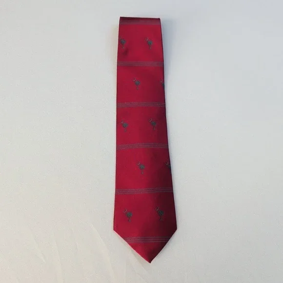 John Hill Executive Collection South Carolina Men's Extra Long 100% Silk Tie Red