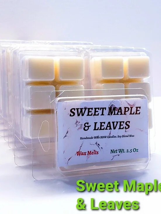 SWEET MAPLE & LEAVES -Bath & Body Works Candle Wax Melts- $8 per Pack