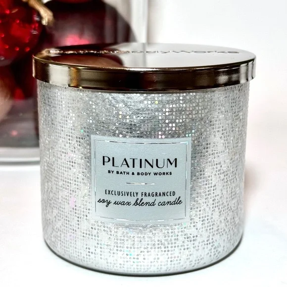 PLATINUM 3-Wick Candle