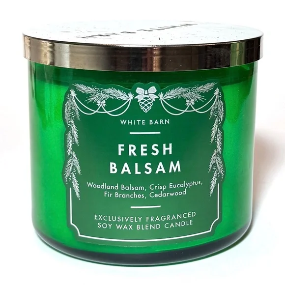 FRESH BALSAM 3 Wick Candle
