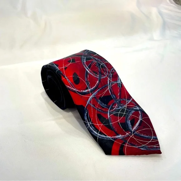 J. Garcia “Happy Birthday” Silk Tie Collection Fifty-Six‎ Retro Unique Colorful