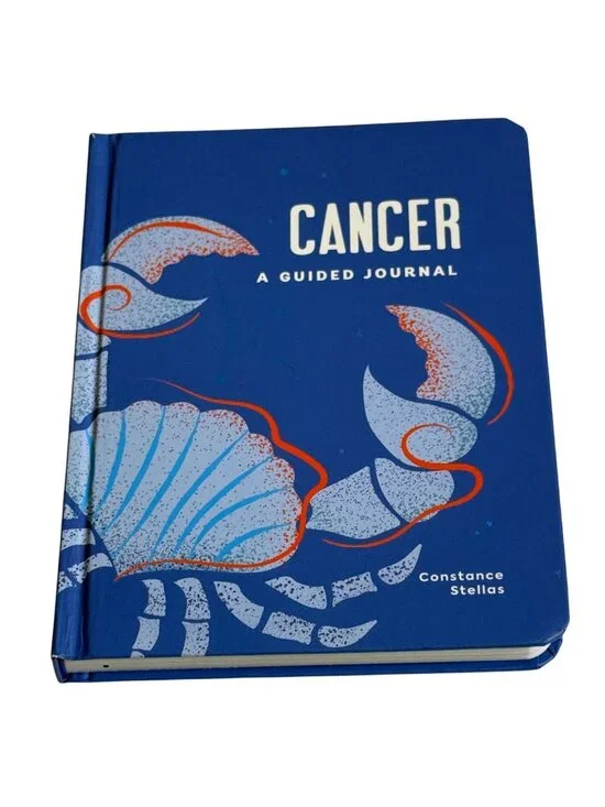 Cancer Zodiac Guided Journal Constance Stellas Astrology Gift Book