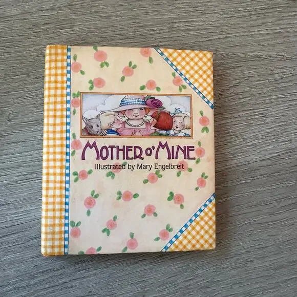 Vintage Mother O' Mine Tiny Mini Book Mary Engelbreit Mother's Day Gift