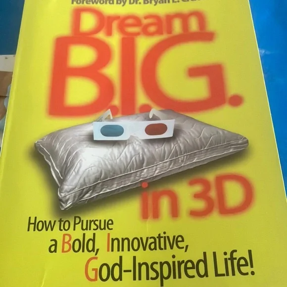 Dream Big in 3D Book