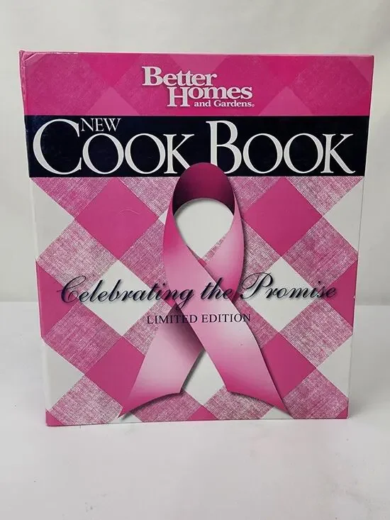 Better Homes and Gardens New Cook Book Celebrating the Promise Pink Limited Ed