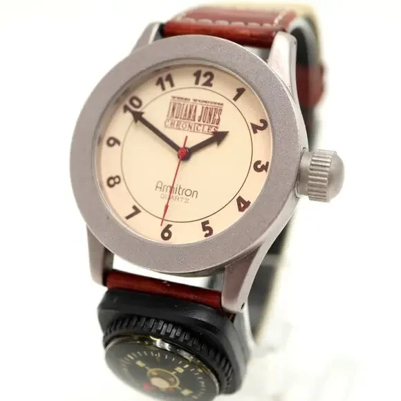The Young Indiana Jones Chronicles Vintage 1992 Watch Canvas Strap w New Battery