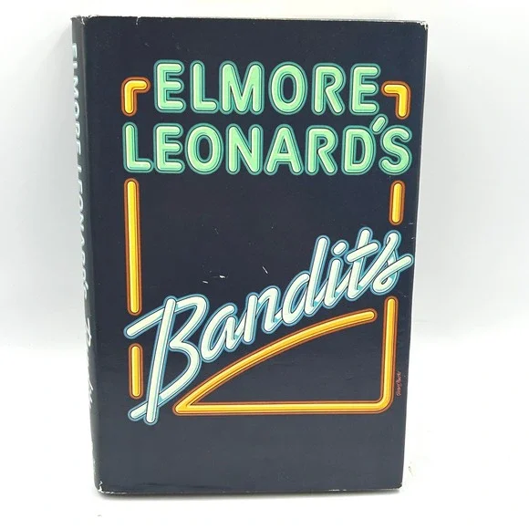 Arbor House Bandits Book 1st Edition Hardcover 1987 by Elmore Leonard