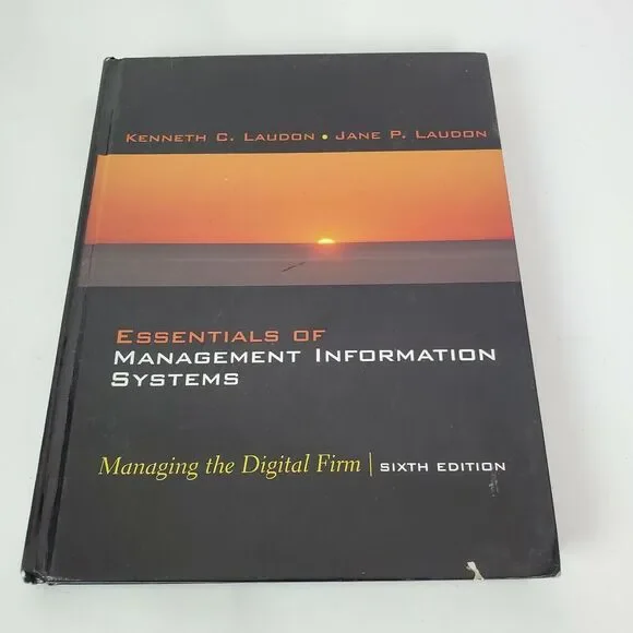 Essentials of Management‎ Information Systems Book