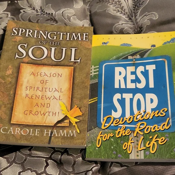 *Bundle of two Devotional books Springtime of the Soul and Rest Stop