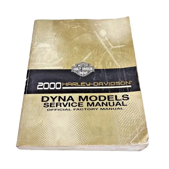 2000 Harley Davidson Dyna Low Rider Convertible Shop Service Repair Manual 99481