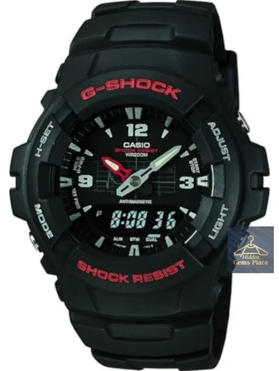 G-Shock Men's Analog-Digital Sport Watch, Shock Resistant, 200M Water Resistant