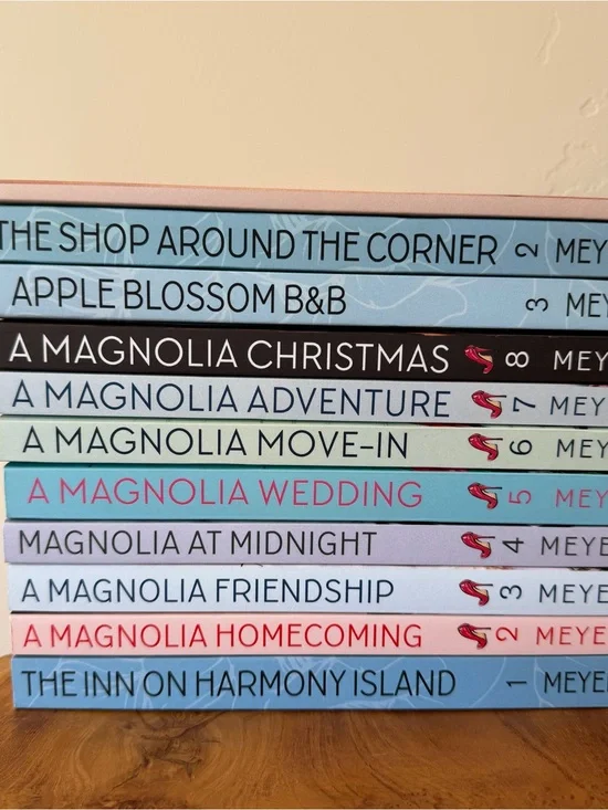 Lot 11 Red Stiletto Book Club Set Series Books 1-8 By Anne-Marie Meyer