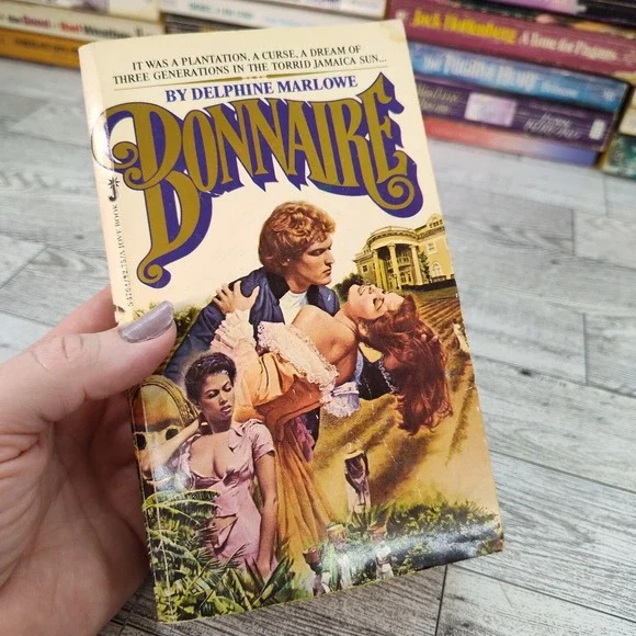 Bonnaire Delphine Marlowe 1980 Jove 1st Ed Vintage Historical Romance‎ Paperback