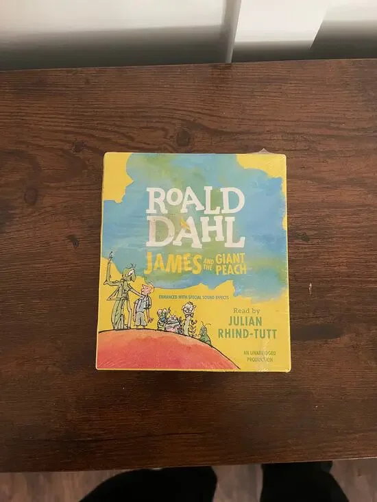 NWT James and the Giant Peach audiobook cd