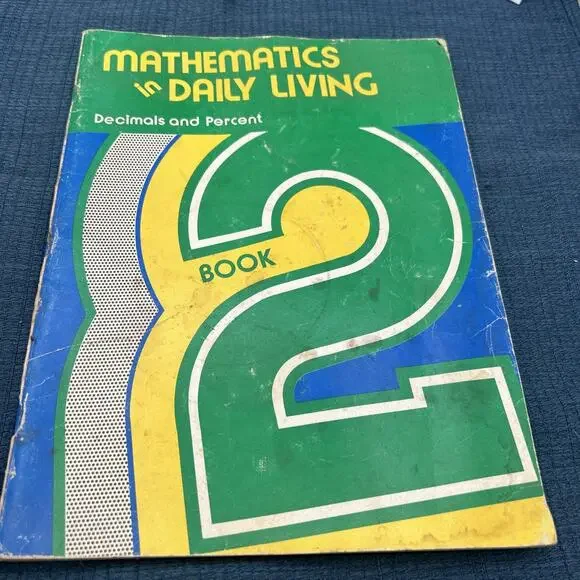 MATHEMATICS DAILY LIVING FRACTIONS BOOK 2 VINTAGE