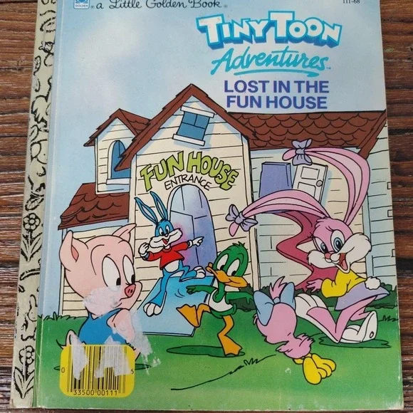 Tiny Toon‎ Adventures Lost in the Fun House,︱a Little Golden Book︱1990
