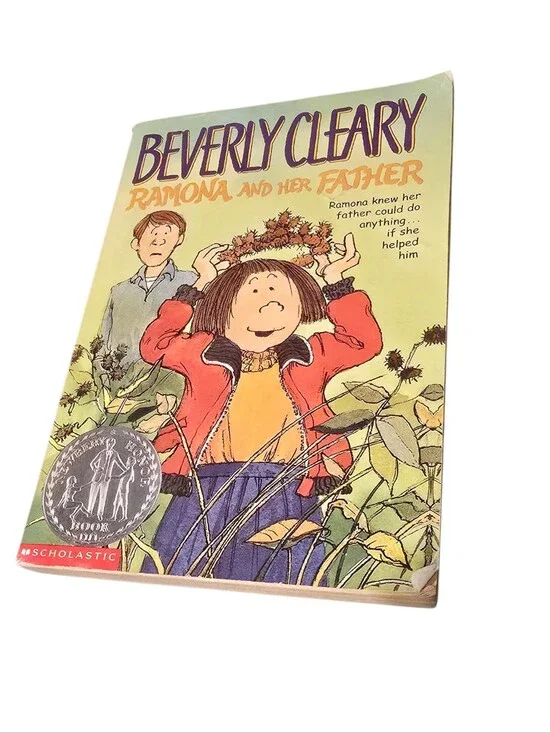 ​Ramona and Her Father by Beverly Cleary Paperback Scholastic Newbery Honor Book