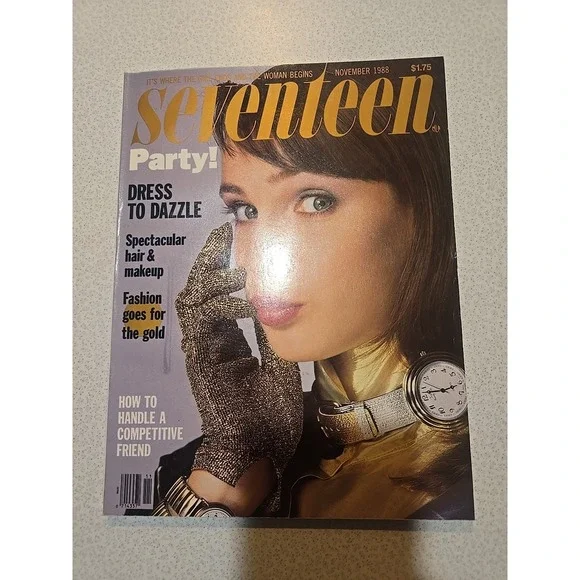 Seventeen Magazine November 1988, Nu Shooz, Ben Stiller R5‎