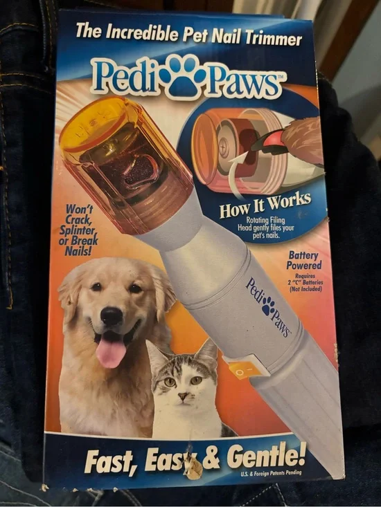 NIB Pedi Paws Pet Nail Trimmer