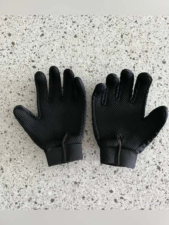 Pet Hair Removal Glove for Dogs & Cats, 2-Pack