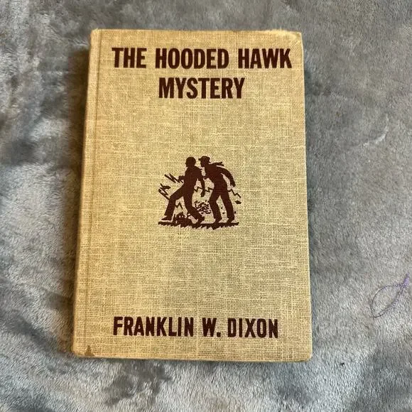 The Hooded Hawk Mystery Vintage Hardcover Book Hardy Boys 1954