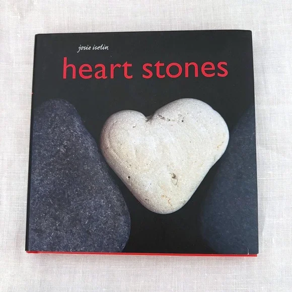 Heart‎ Stones by Josie Iselin Hardcover Photography Book 2007 Abrams Nature Art
