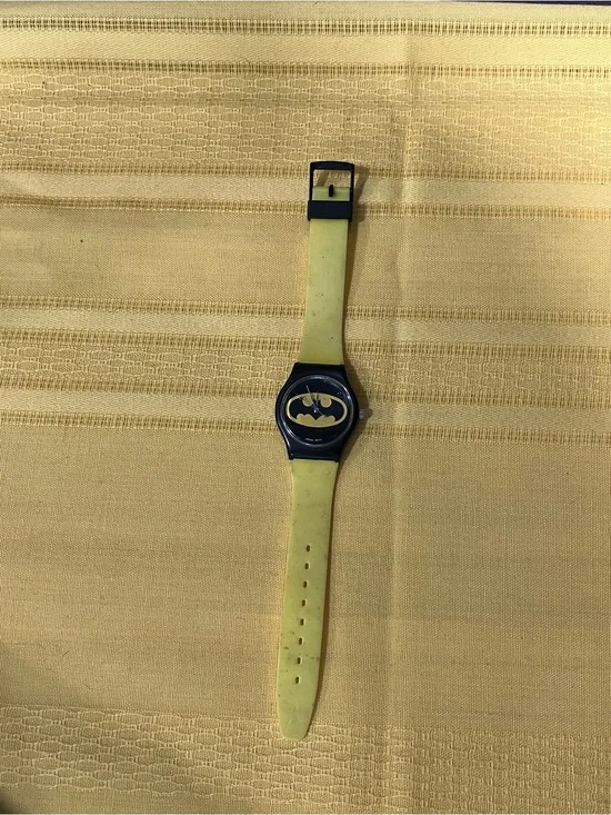 VTG 1989 Batman Movie Promotional Quartz Watch - Quintel V102 DC Comics 🦇🦇