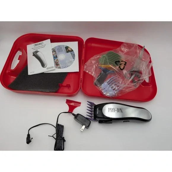 Wahl Pro Ion Pet Pro Series Rechargeable‎ Pet Clippers Grooming  Cordless