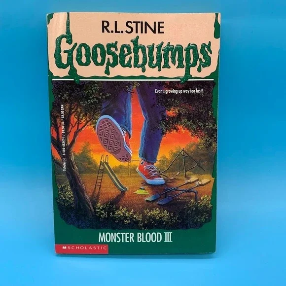 Vintage Goosebumps Paperback Book #29 Monster Blood III‎ 1st Print 1995