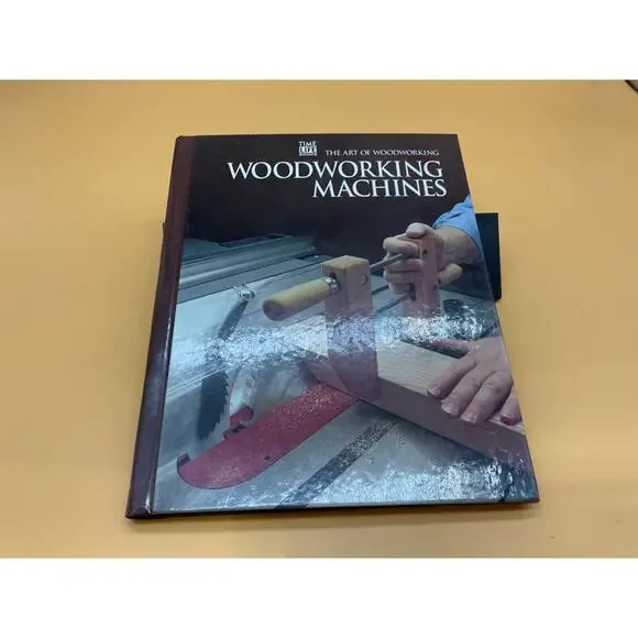 Woodworking Machines Time-Life 1993 Spiral Hardback Vintage 