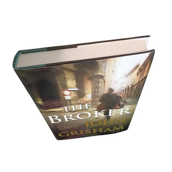 The Broker by‎ John Grisham Signed 1st edition Hardcover Novel 2005 Doubleday
