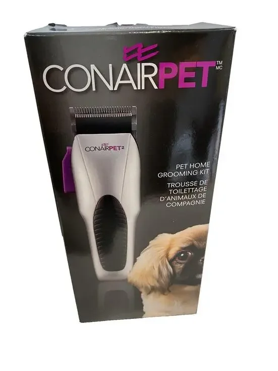 Conair Pet Hair Trimmer Grooming Kit for Home Use, New