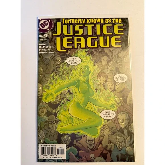 Formerly Known as the Justice League‎ #4 DC Comics Dec 2003 Giffen DeMatteis JLI