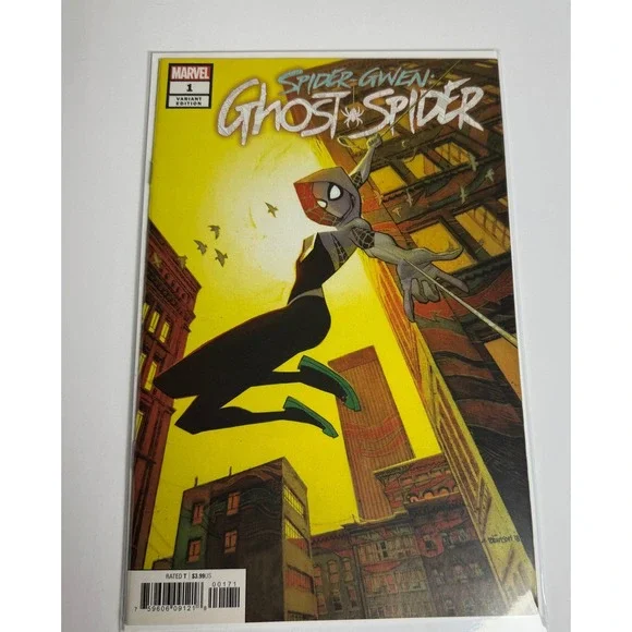 Spider-Gwen Ghost-Spider 1 Variant Edition Marvel Comics 2018‎ Bengal Cover