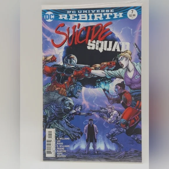 DC Universe Rebirth Suicide Squad Comic Issue 7 2017