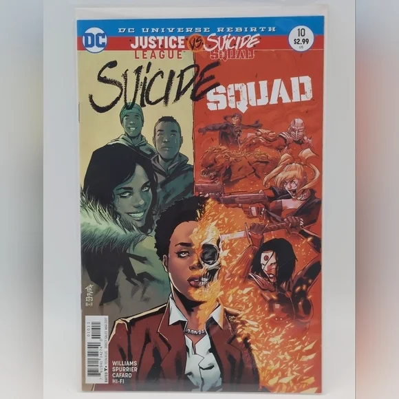 DC Universe Rebirth Justice League vs Suicide Squad # 10 Comic