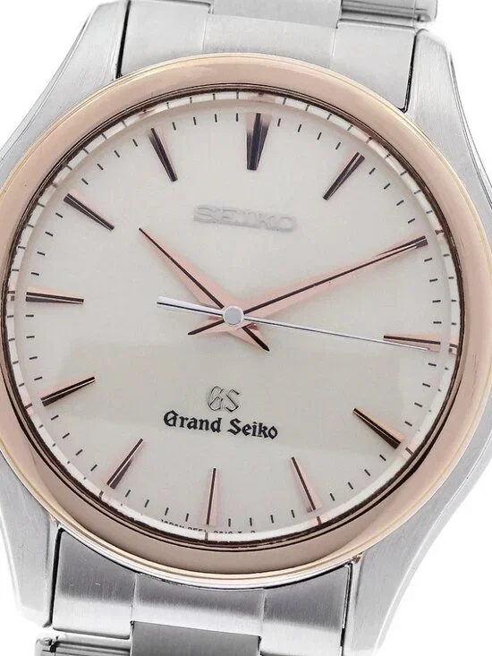 SEIKO Grand Seiko Bezel Silver Dial Quartz Men's_960561